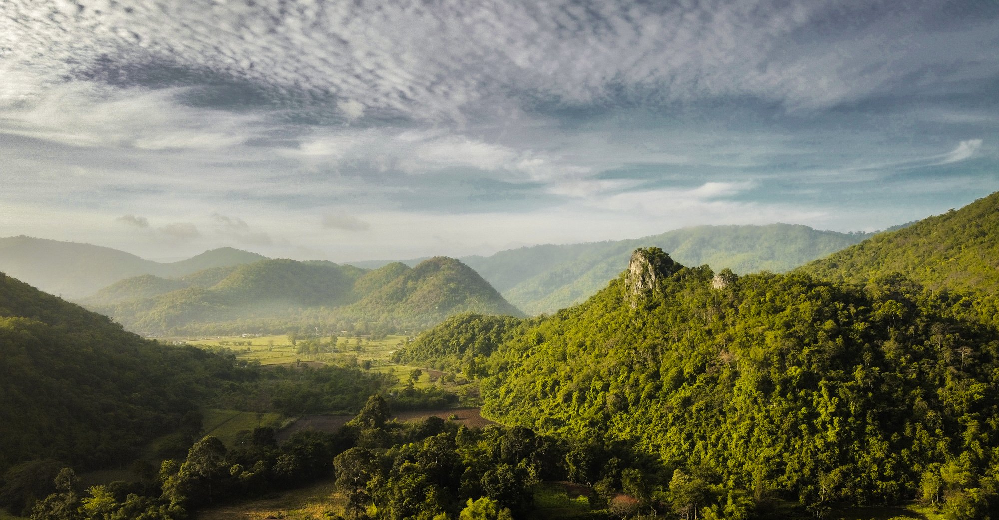 Khao Yai Mountain Mist Thailand Khao Yai Sunset National Park